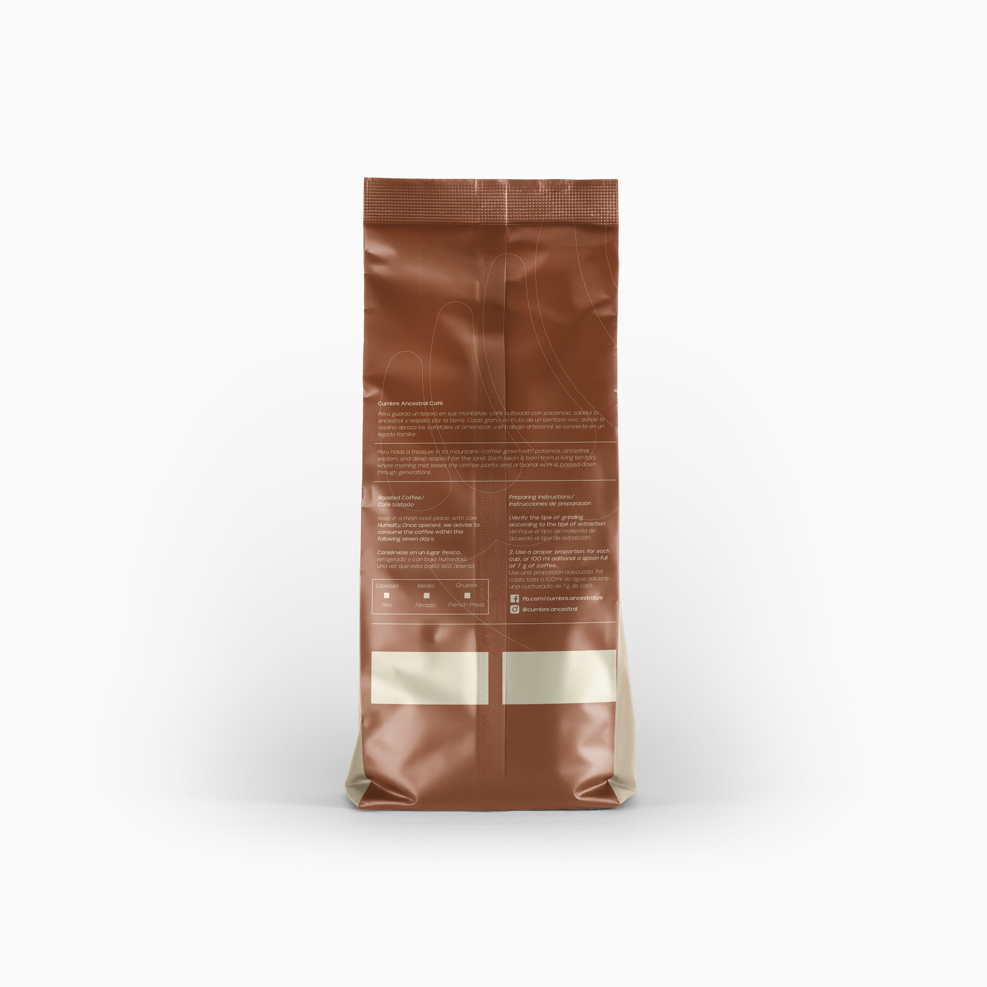 Café Orgánico Cumbre Ancestral 250 g